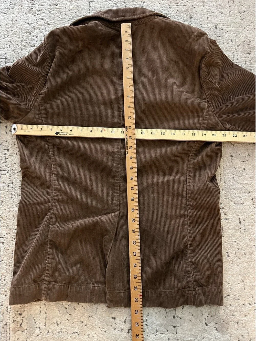 Vintage Old Navy Brown Corduroy Blazer Jacket Mens Small